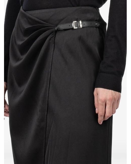 L'Agence Black Emmarie Maxi Skirt