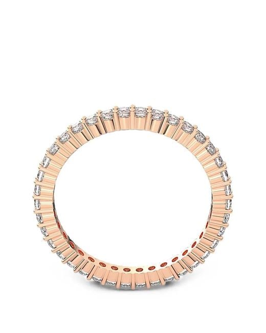 Swarovski Pink Matrix Vittore Crystal-Embellished Eternity Ring