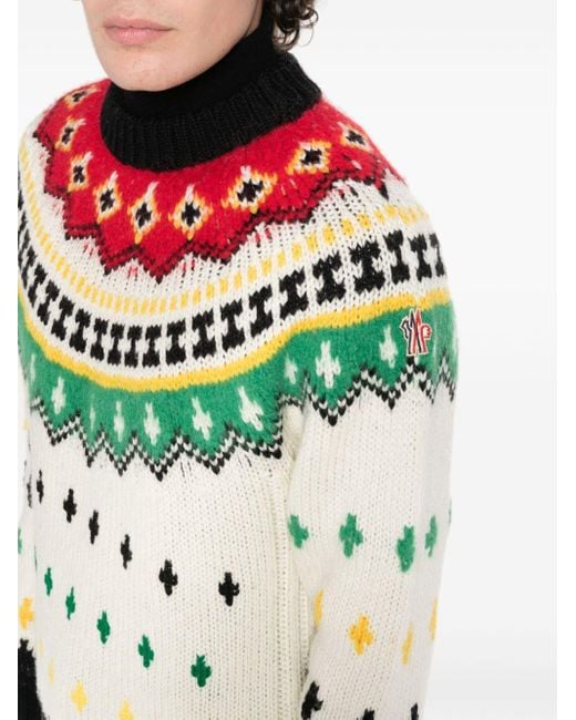 3 MONCLER GRENOBLE Multicolor Wool-blend Sweater for men