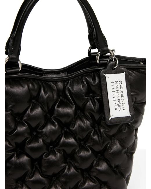 Maison Margiela Black Mini Glam Tote Bag