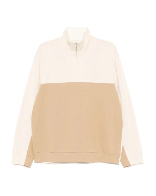 CROQUIS Splicing Sweatshirt in White für Herren