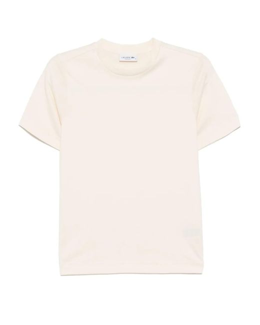 Lacoste プリント Tシャツ White