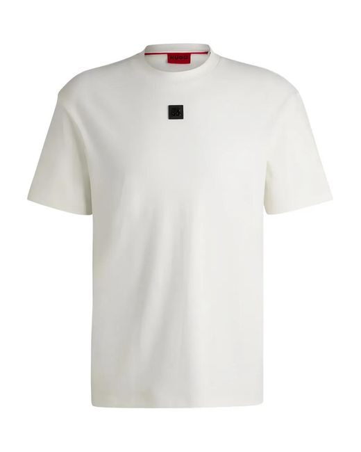 Camiseta Dalile HUGO de hombre de color White