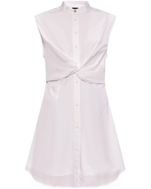 Rag & Bone Pink Louisa Cotton Shirt Dress