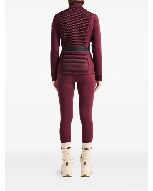 Fusalp Red Veste Meryl À Fermeture Zippée