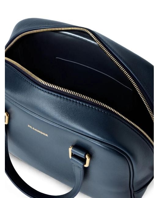 Jil Sander Blue Vision Small Tote Bag