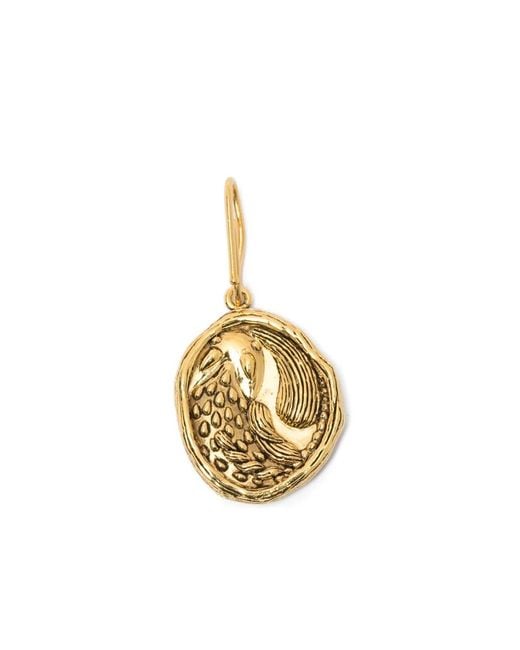 Aurelie Bidermann Metallic Pisces Zodiac Charm