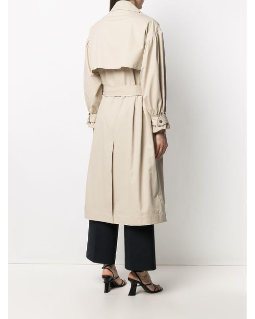 Ba sh Belted Alan Trench Coat in Natural Lyst