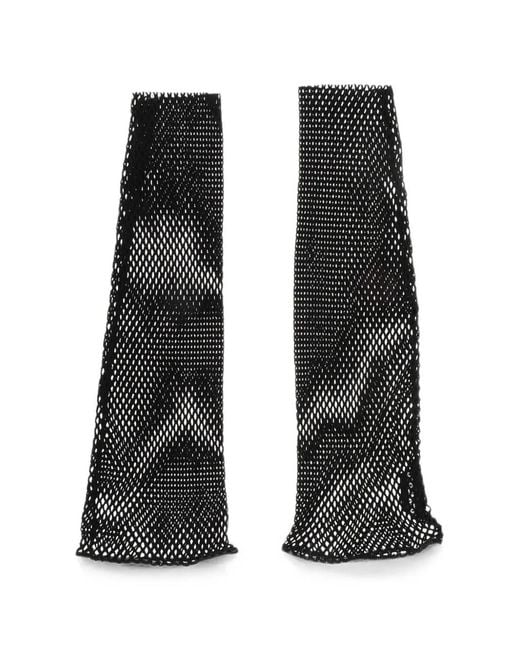DSquared² Black Mesh Arm Warmers
