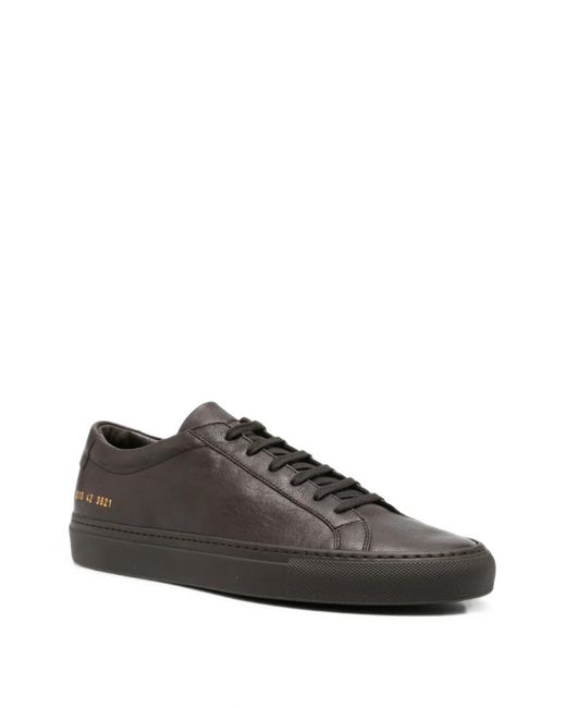Common Projects Gray Leather Sneakers for men