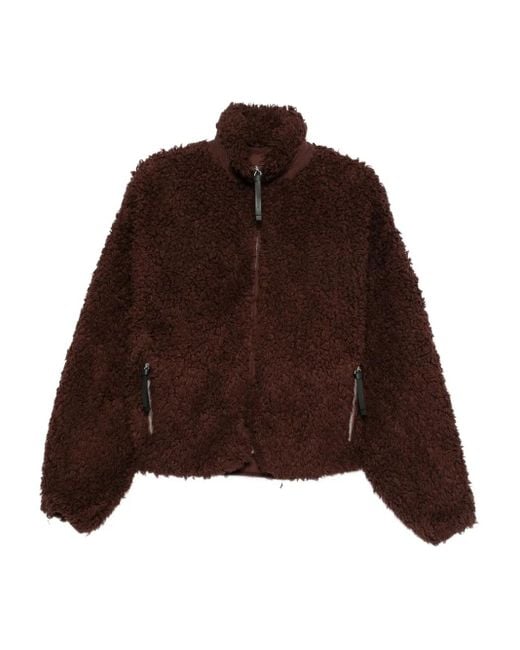 Jil Sander Brown Jacke aus Fleece