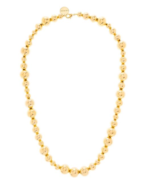 LIE STUDIO Metallic Elly Beaded Necklace