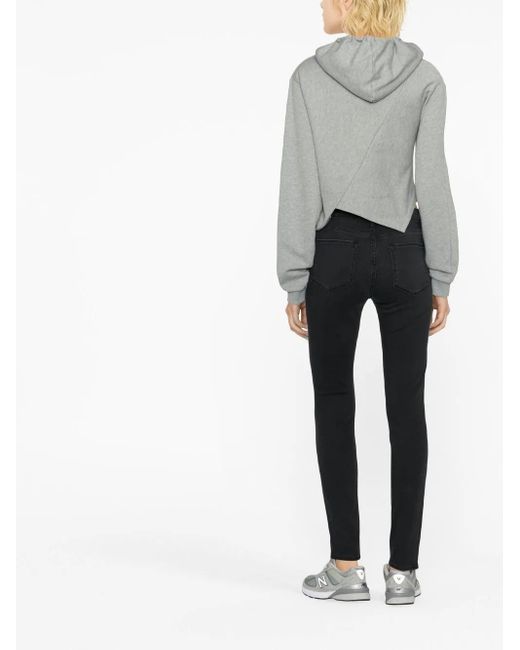 Vaqueros skinny de talle alto FRAME de color Black