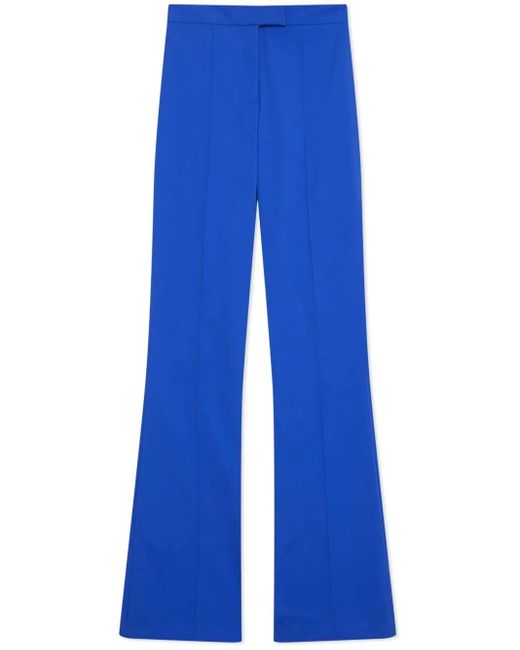 Jonathan Simkhai Blue Carmine Flared Trousers