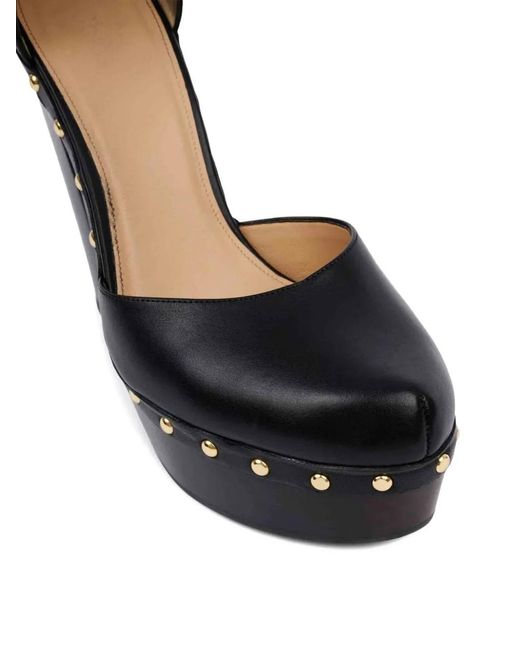 Chloé Black Lola Stud-Embellishment Pumps
