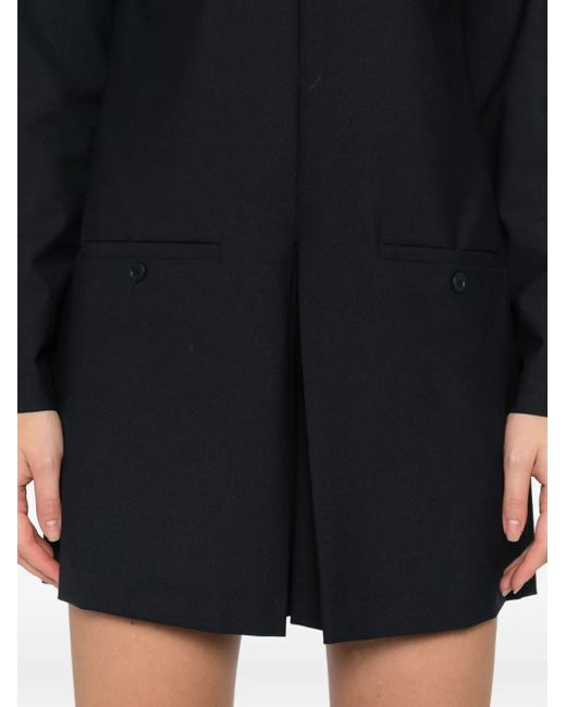 Semicouture Black Tailored Playsuit