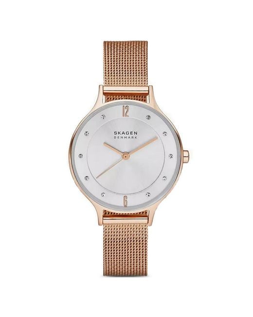 Skagen White Anita Lille 30Mm Watch