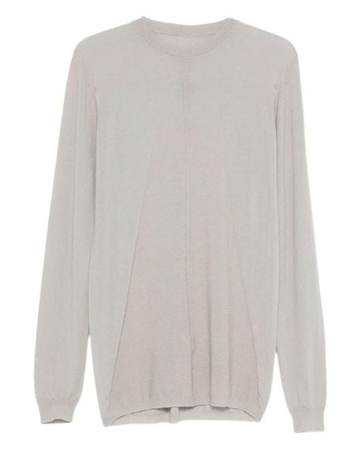 Rick Owens Gray Biker Level Jumper for men