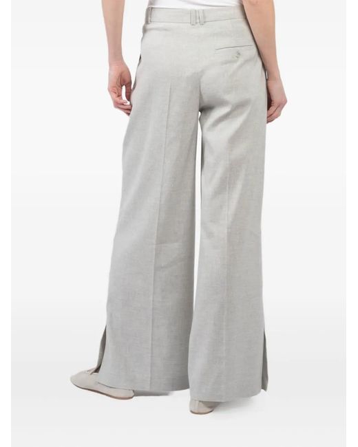 THE GARMENT Gray Tailored Trousers