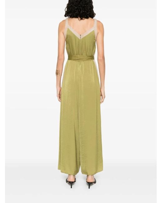 MOUTAKI Sleeveless Jumpsuit Green