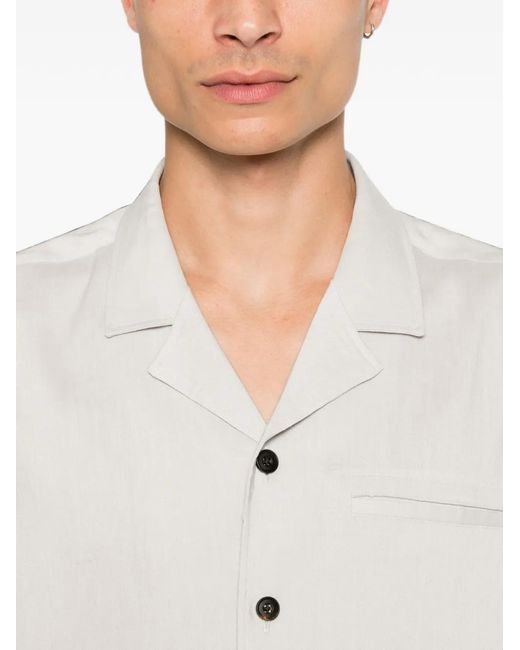Corneliani White Short-Sleeve Shirt for men