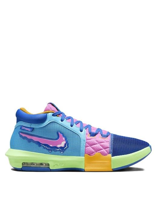 Nike Blue Lebron Witness 8 Sneakers for men