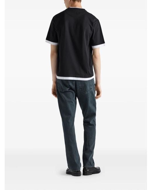 T-Shirts Prada de hombre de color Black
