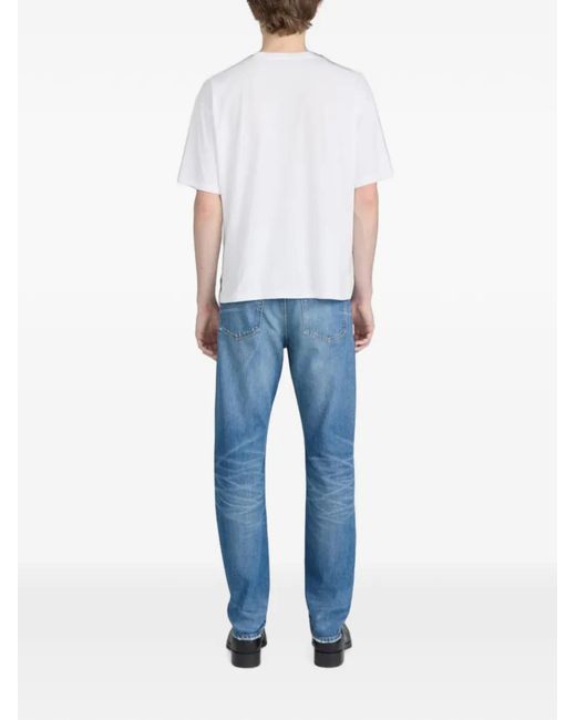 FRAME White Chest-Pocket T-Shirt for men