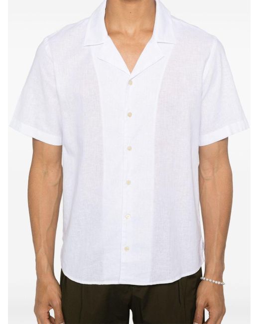メンズ Manuel Ritz スラブシャツ White
