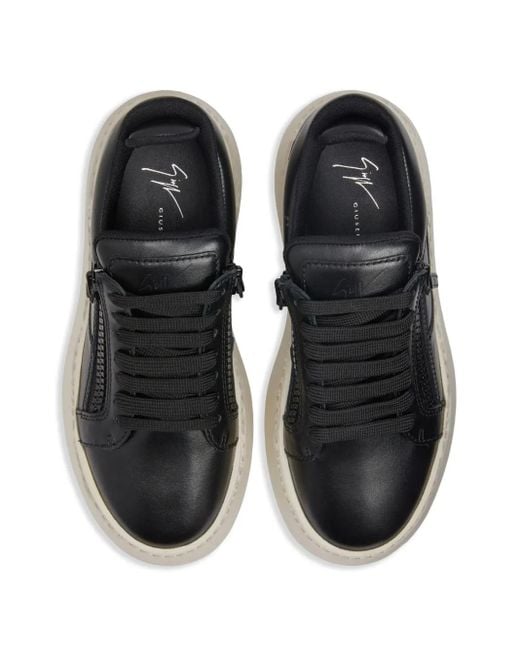 Giuseppe Zanotti Black Gz94 Maxi Platform Sneakers