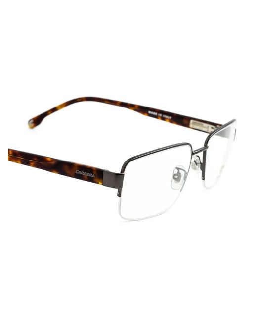 Carrera Brown Rectangle-Frame Glasses for men