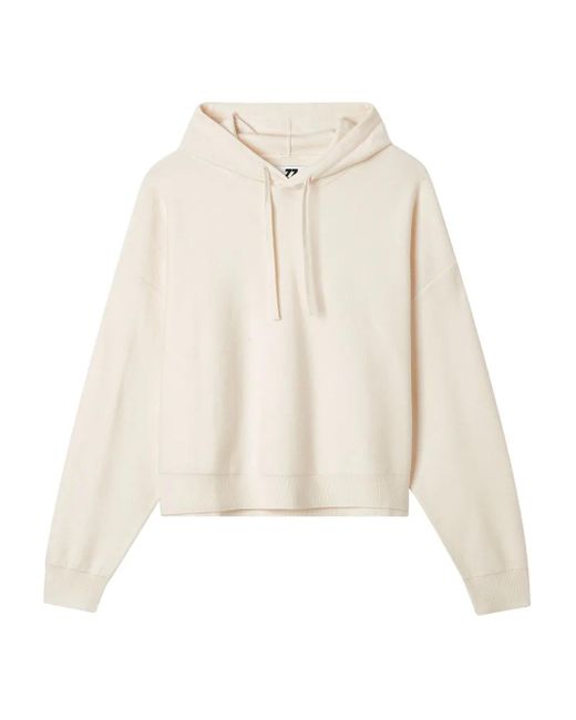 Izzue White Drawstring Hoodie