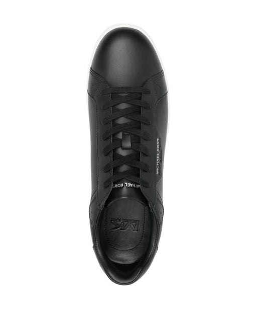 Michael Kors Black Keating Lace Up Trainers for men