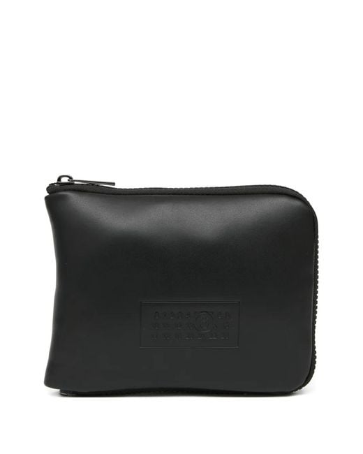 MM6 by Maison Margiela Black Japanese Wallet And Bag