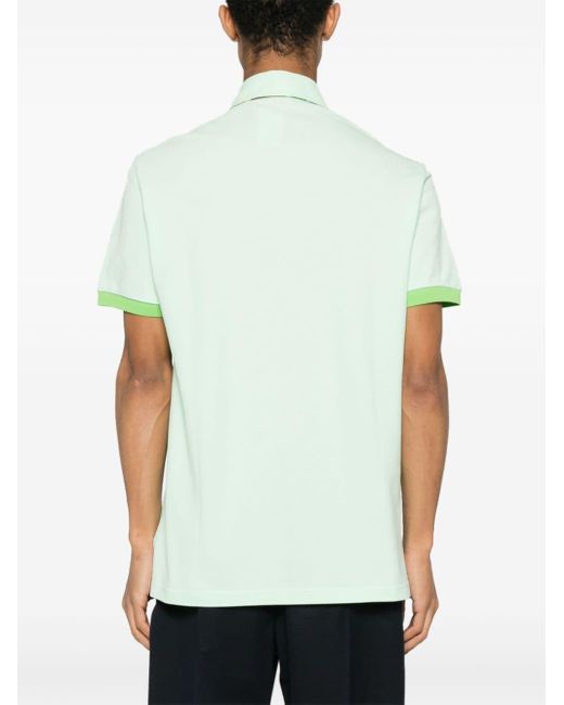 Etro Katoenen T-shirt Met Logoprint in het Green voor heren