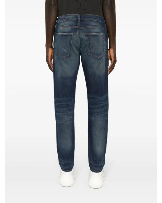 DIESEL Blue D-Strukt Straight-Leg Jeans for men