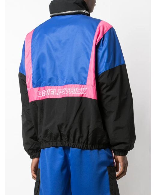 Daniel Patrick Black Track Jacket for men