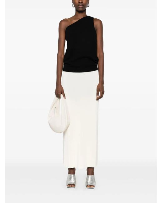 Rohe Black Open-Back Top