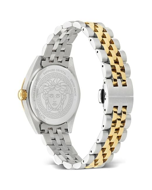 Versace V-code 36mm 腕時計 Blue