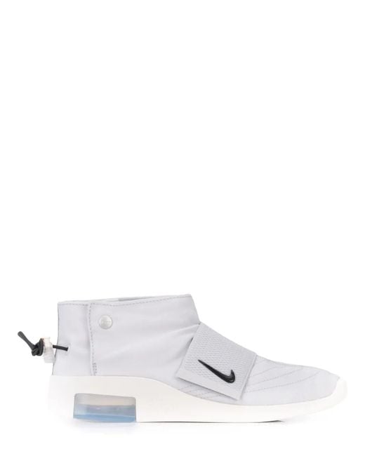 Nike White Air Fear Of God Moccasin "Pure Platinum" Sneakers