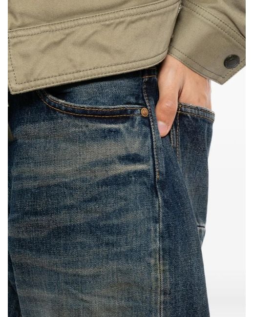 Mastercraft Union Blue Edo Straight-Leg Jeans for men