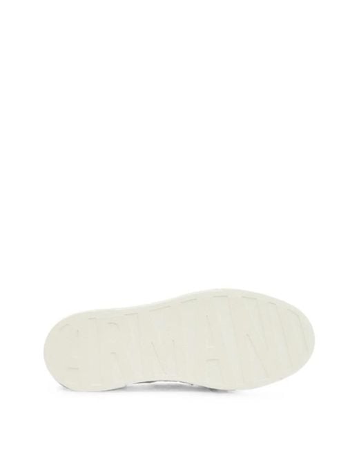 Sneakers Con Placca Logo di ARMANI EXCHANGE in Natural