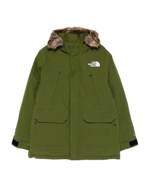 The North Face Green Winter Jackets for men