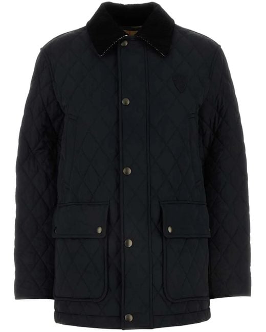 Burberry Black Quilted Puffer Jacket