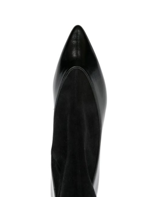 Jacquemus Black Tourni Stiefel mit spitzer Kappe