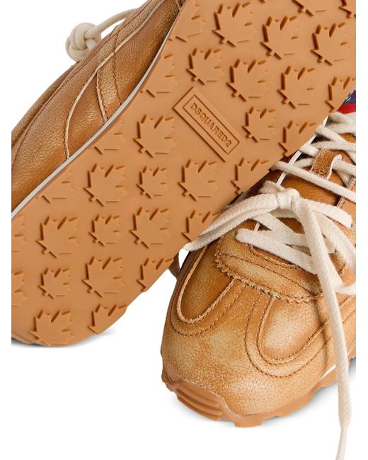 DSquared² Brown Dc-642 Sneakers for men