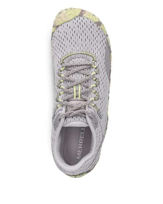 Merrell White Vapor Glove 6 Mesh Trail Sneakers
