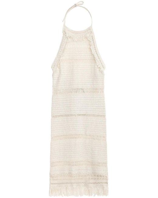 Isabel Marant White Aralia Kleid