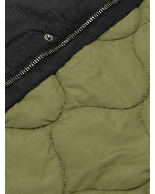 Aape By A Bathing Ape Black Corduroy-Collar Jacket for men