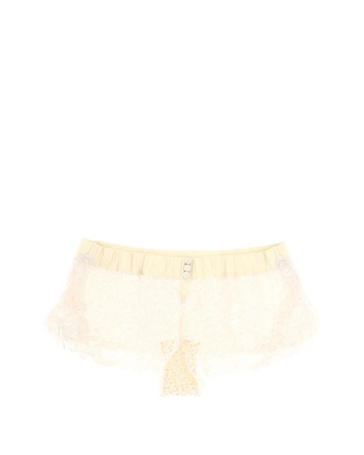 La Perla Natural Laced Briefs